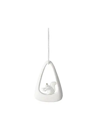 RAEDER | Weihnachtsornament Vogel | weiss